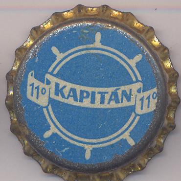 Beer cap Nr.14663: Kapitän 11 produced by Pivovar Decin/Decin