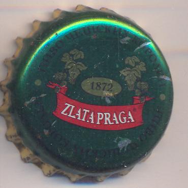 Beer cap Nr.14678: Zlata Praga produced by Brau Service/Tver