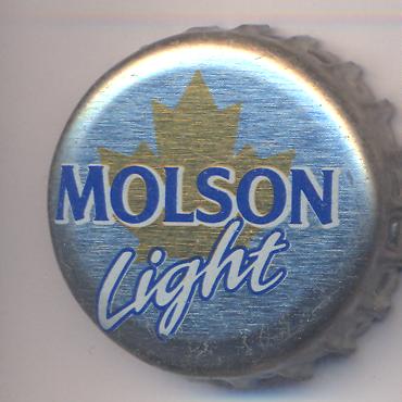 Beer cap Nr.14701: Molson Light produced by Molson Brewing/Ontario