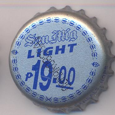 Beer cap Nr.14702: San Miguel Light produced by San Miguel/Manila