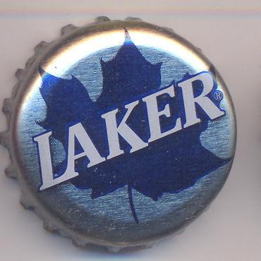 Beer cap Nr.14717: Laker produced by Brick Brewing Co/St. Catharines