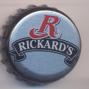 Beer cap Nr.14724: Rickard's produced by Molson Brewing/Ontario