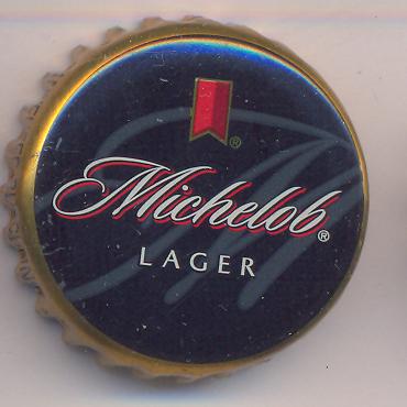 Beer cap Nr.14837: Michelob Lager produced by Anheuser-Busch/St. Louis