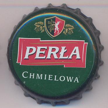 Beer cap Nr.14841: Perla Chmielowa produced by Zaklady Piwowarskie w Lublinie S.A./Lublin