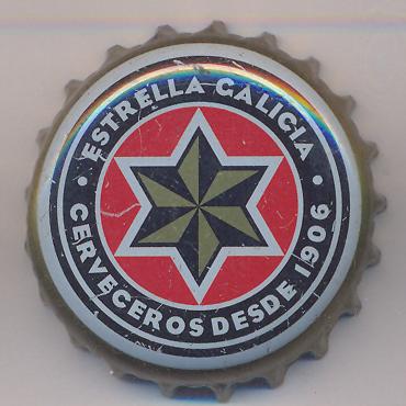 Beer cap Nr.14931: Estrella de Galicia produced by Hijos De Rivera S.A./La Corua