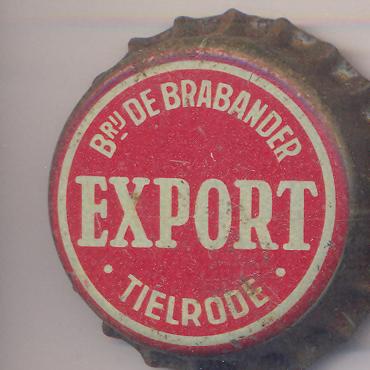 Beer cap Nr.14984: Export produced by De Brabander/Tielrode