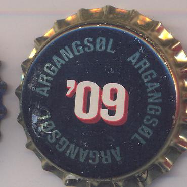 Beer cap Nr.14991: Argangsol 2009 produced by Wiibroes Bryggeri A/S/Helsingoer