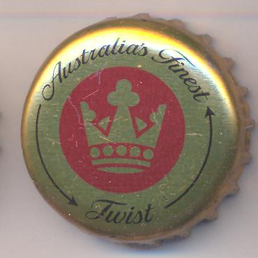 Beer cap Nr.15055: Crown Lager produced by Carlton & United/Carlton