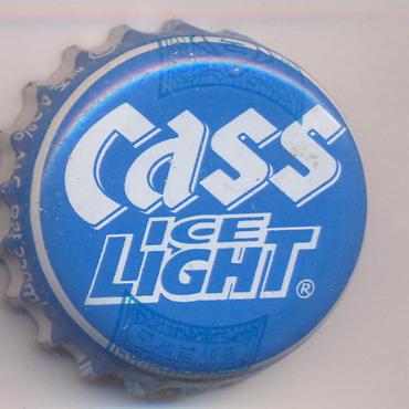 Beer cap Nr.15143: Cass Ice Light produced by Oriental Brewery Co./Seoul