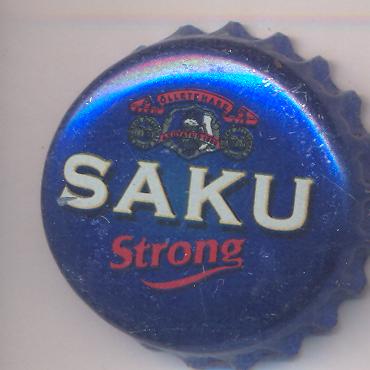 Beer cap Nr.15493: Saku Strong produced by Saku Brewery/Saku-Harju