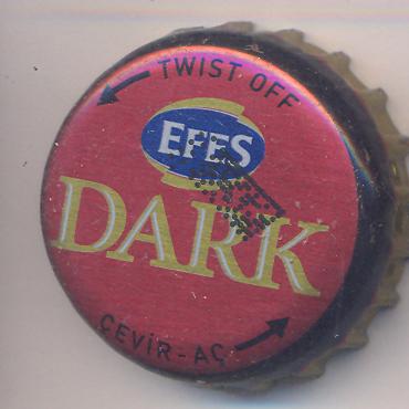 Beer cap Nr.15519: Efes Dark produced by Ege Biracilik ve Malt Sanayi/Izmir