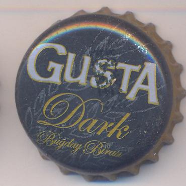 Beer cap Nr.15526: Gusta Dark produced by Ege Biracilik ve Malt Sanayi/Izmir