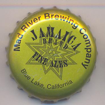 Beer cap Nr.15542: Jamaica Brand produced by Mad River Brewing Company/Blue Lake