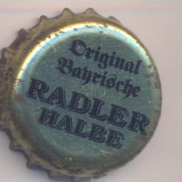 Beer cap Nr.15741: Original Bayrische Radlerhalbe produced by Brauerei Jahn Christoph Erben/Ludwigstadt