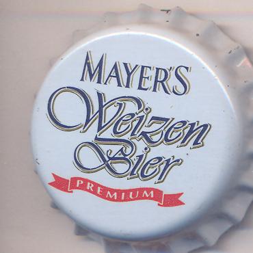 Beer cap Nr.15766: Mayer's Weizenbier Premium produced by Brauerei Gebr. Mayer OHG/Ludwigshafen-Oggersheim