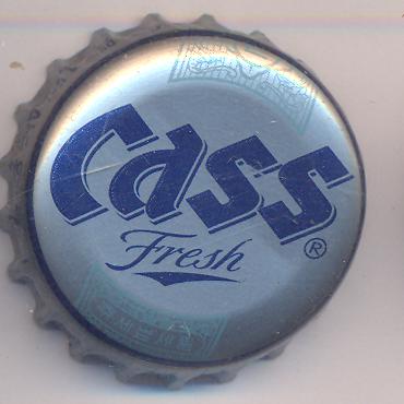 Beer cap Nr.15776: Cass Fresh produced by Oriental Brewery Co./Seoul