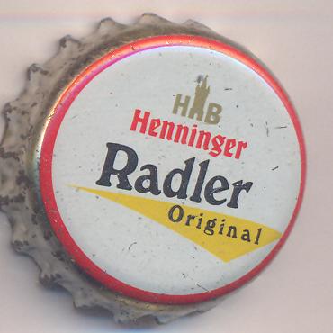 Beer cap Nr.15795: Henninger Radler Original produced by Henninger/Frankfurt