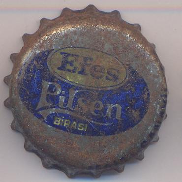 Beer cap Nr.15817: Efes Pilsen produced by Ege Biracilik ve Malt Sanayi/Izmir