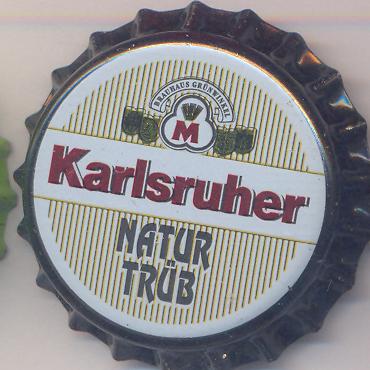 Beer cap Nr.15845: Karlsruher Naturtrüb produced by Brauhaus Grünwinkel/Karlsruhe