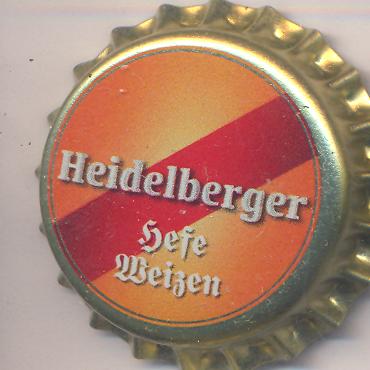 Beer cap Nr.15910: Heidelberger Hefe Weizen produced by Heidelberger Brauerei/Heidelberg