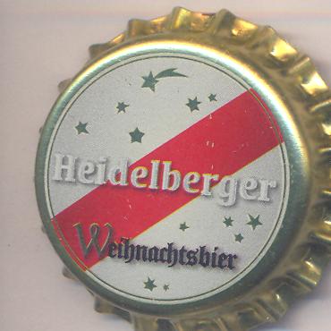 Beer cap Nr.15916: Heidelberger Weihnachtsbier produced by Heidelberger Brauerei/Heidelberg