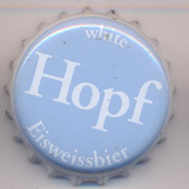 Beer cap Nr.15997: Hopf White Eisweissbier produced by Weissbier Brauerei Hopf Hans KG/Miesbach