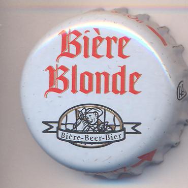 Beer cap Nr.16063: Biere Blonde produced by brewed for supermarket Carrefour/Strasbourg