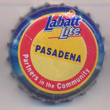 Beer cap Nr.16097: Blue Lite produced by Labatt Brewing/Ontario