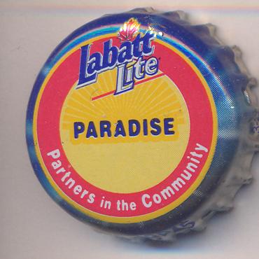 Beer cap Nr.16124: Blue Lite produced by Labatt Brewing/Ontario