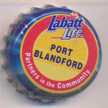 Beer cap Nr.16147: Blue Lite produced by Labatt Brewing/Ontario