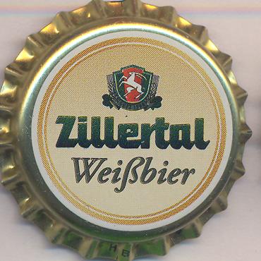 Beer cap Nr.16200: Zillertaler Weißbier produced by Zillertal Bier - Brauhaus Simon Strasser/Zell am Ziller