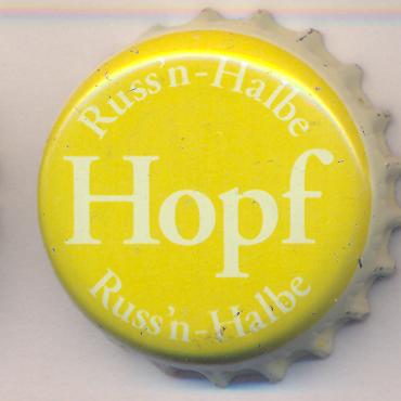 Beer cap Nr.16251: Hopf Russn Halbe produced by Weissbier Brauerei Hopf Hans KG/Miesbach