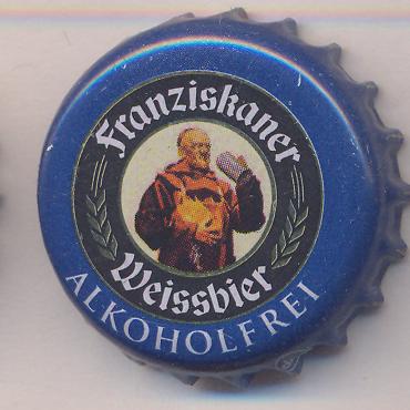 Beer cap Nr.16257: Franziskaner Weissbier Alkoholfrei produced by Spaten-Franziskaner-Bräu/München