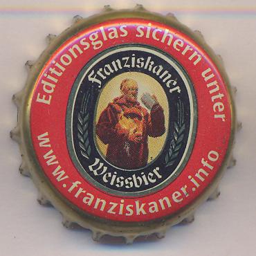 Beer cap Nr.16259: Franziskaner Weissbier produced by Spaten-Franziskaner-Bräu/München