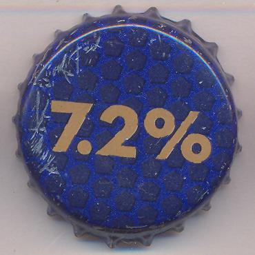 Beer cap Nr.16289: 7,2% produced by AB Pripps Bryggerier/Göteborg