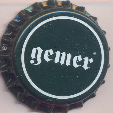 Beer cap Nr.16291: Gemer produced by Gemer s.r.o. Pivovar/Rimavska Sobota