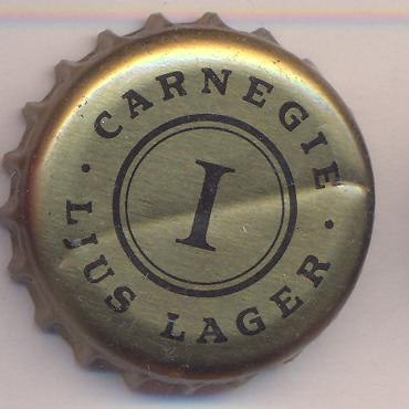 Beer cap Nr.16302: Carnegie Ljus Lager I produced by AB Pripps Bryggerier/Göteborg