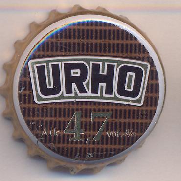 Beer cap Nr.16314: Urho 4,7% produced by Oy Hartwall Ab/Helsinki