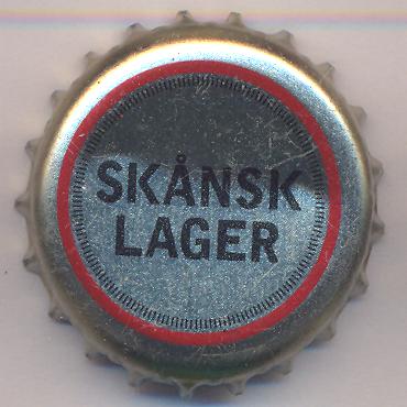 Beer cap Nr.16319: Skansk Lager produced by Österlen Bryggarna/Tomelilla