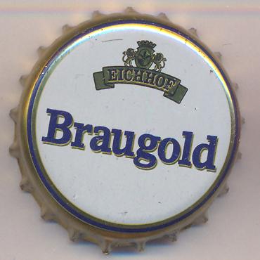 Beer cap Nr.16384: Braugold produced by Eichhof Brauerei/Luzern