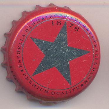 Beer cap Nr.16385: Damm Lager Beer produced by Cervezas Damm/Barcelona