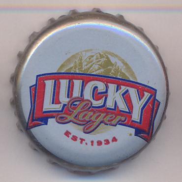 Beer cap Nr.16444: Lucky Lager produced by Labatt Brewing/Ontario