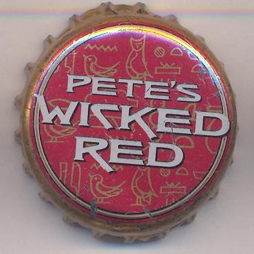 Beer cap Nr.16474: Pete's Wicked Red produced by Pete's Brewing Co/Palo Alto