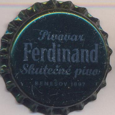 Beer cap Nr.16520: Ferdinand Skutecne Pivo produced by Pivovar Benesov/Benesov u Prahy