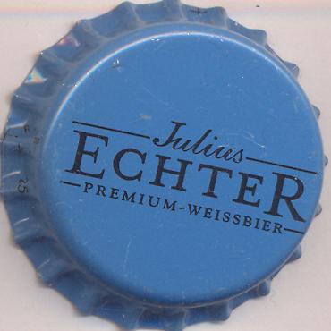 Beer cap Nr.16647: Julius Echter Premium Weissbier produced by Würzburger Hofbräu/Würzburg