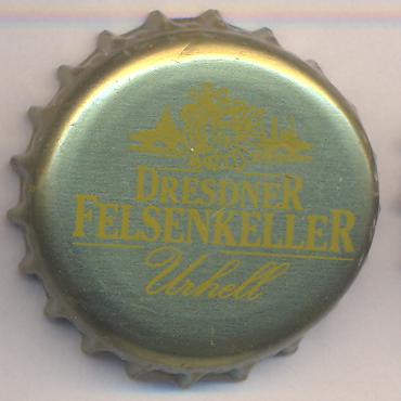 Beer cap Nr.16742: Dresdner Felsenkeller Urhell produced by Sachsische Brau Union/Dresden