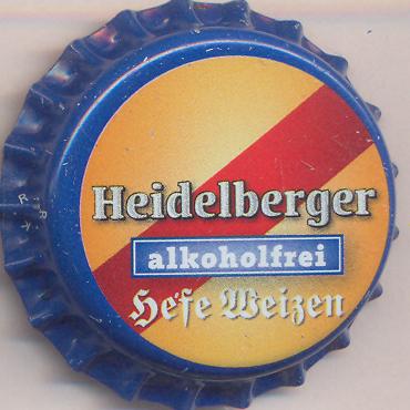 Beer cap Nr.16767: Heidelberger Hefe Weizen Alkoholfrei produced by Heidelberger Brauerei/Heidelberg