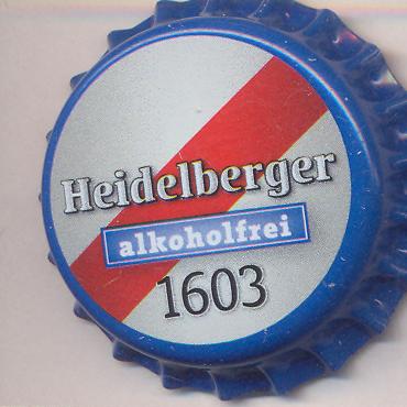 Beer cap Nr.16816: Heidelberger Alkoholfrei produced by Heidelberger Brauerei/Heidelberg