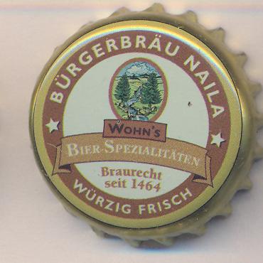 Beer cap Nr.16823: Bürgerbräu produced by Bürgerbräu A.Wohn/Naila