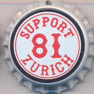 Beer cap Nr.16830: Support 81 Zürich Bier produced by Original 81 Vertriebsgesellschaft mbH/Garbsen